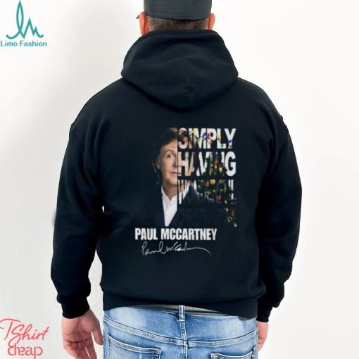 Simply Having Wonderful Christmastime Paul Mccartney Signature Unisex T Shirt