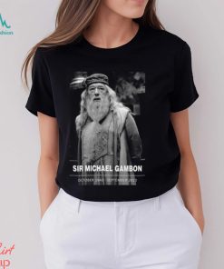 Sir Michael Gambon October 1940 – September 2023 Unisex T Shirt