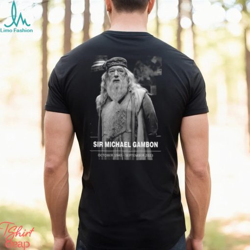Sir Michael Gambon October 1940 – September 2023 Unisex T Shirt