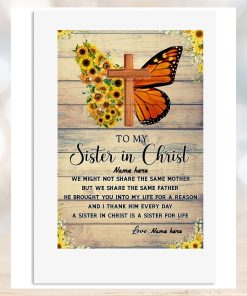 Sister in Christ Vertical Poster