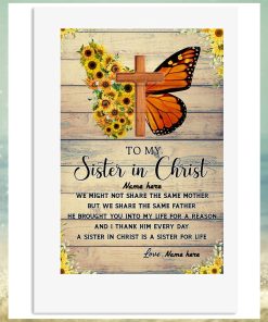 Sister in Christ Vertical Poster