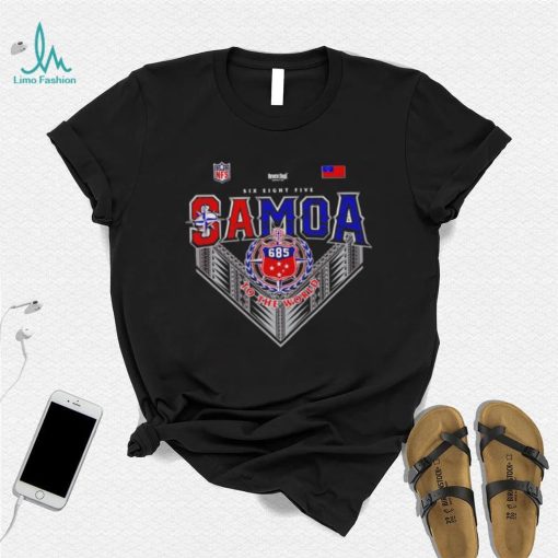 Six Eight Five Samoa to the world shirt