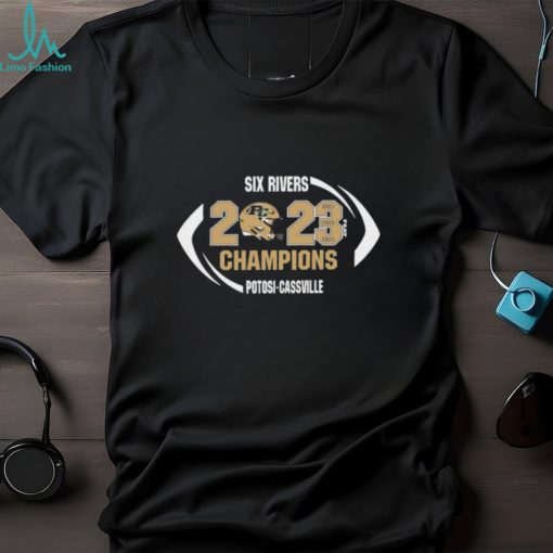 Six Rivers Potosi Cassville 2023 Conference Champions T Shirt