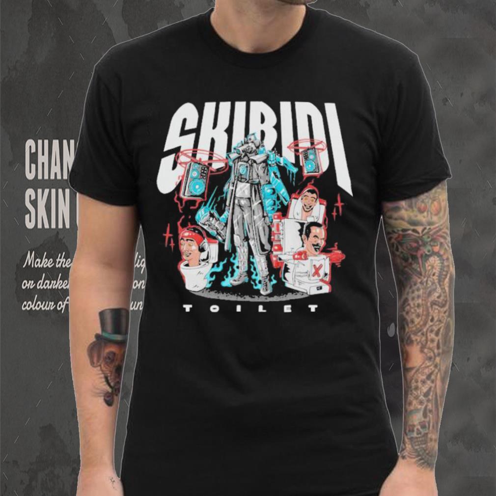 Skibidi Toilet Dual T Shirt Skibidi Toilet Dual T Shirt