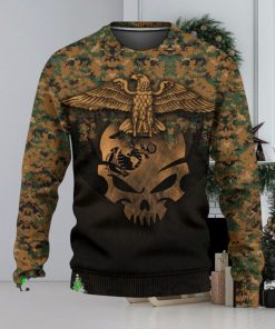 Marine christmas outlet sweater