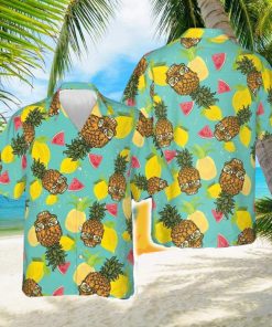 Skull With Sunglasses Hawaiian Shirt Summer Button Up Shirts Mens Ideas Gift Halloween