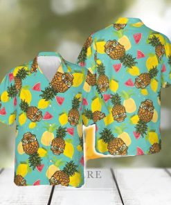 Skull With Sunglasses Hawaiian Shirt Summer Button Up Shirts Mens Ideas Gift Halloween