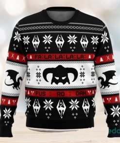 Skyrim Fusrodah 3D Ugly Christmas Sweater Unisex Christmas Sweater For Men And Women