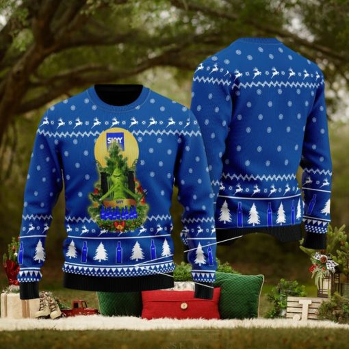 Skyy Vodka Lover Grinch Snow Ugly Christmas Sweater Unisex Sweater For Men And Women