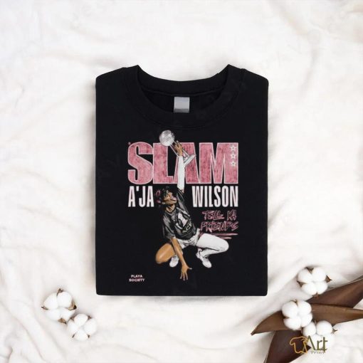 Slam A’ja Wilson Slam 240 Playa Society Shirts