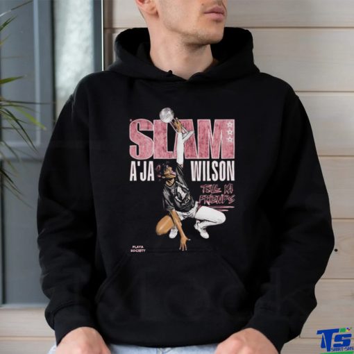 Slam A’ja Wilson Slam 240 Playa Society Shirts