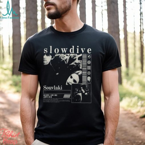 Slowdive T Shirt Souvlaki Shirt Music Band Graphic Unisex Hoodie