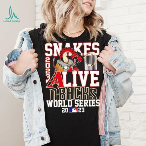 Snakes alive D Backs World Series 2023 shirt