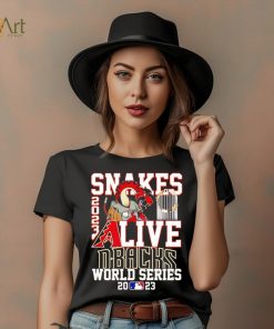 Snakes alive D Backs World Series 2023 shirt