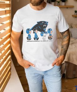 Snoopy And Friends Walking Carolina Panthers Shirt, hoodie, sweater, long sleeve and tank top Snoopy And Friends Walking Carolina Panthers Shirt