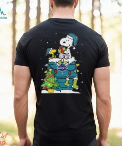 Snoopy And Woodstock Charlotte Hornets Merry Christmas sweater