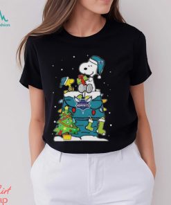 Snoopy And Woodstock Charlotte Hornets Merry Christmas sweater