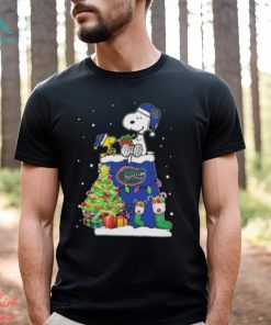 Snoopy And Woodstock Florida Gators Merry Christmas sweater