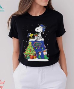 Snoopy And Woodstock Florida Gators Merry Christmas sweater