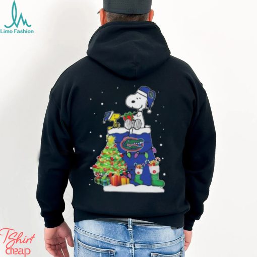 Snoopy And Woodstock Florida Gators Merry Christmas sweater