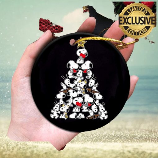 Snoopy Christmas Tree 2023 Holiday Gifts Merry Christmas Decorations Ornament