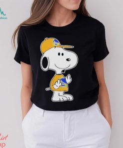 Snoopy Golden State Warriors NBA Double Middle Fingers Fuck You Shirt