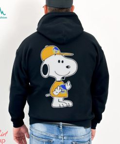 Snoopy Golden State Warriors NBA Double Middle Fingers Fuck You Shirt