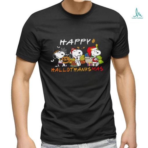 Snoopy Happy Hallothanksmas Shirt