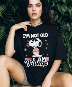 Snoopy I’m not old I am Vintage 2023 Shirt