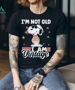 Snoopy I’m not old I am Vintage 2023 Shirt