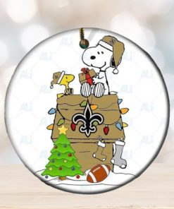 Snoopy Pittsburgh Steelers NFL Player Ornament Cute Christmas Gifts