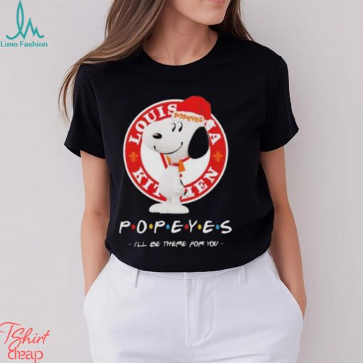 Snoopy Popeyes I’ll be there for you Christmas shirt