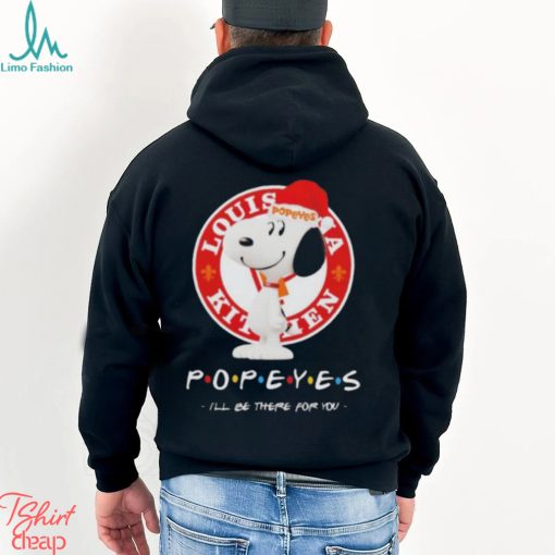 Snoopy Popeyes I’ll be there for you Christmas shirt