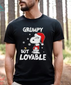 Snoopy Santa Grumpy But Lovable Christmas shirt