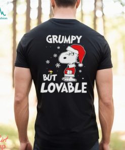 Snoopy Santa Grumpy But Lovable Christmas shirt