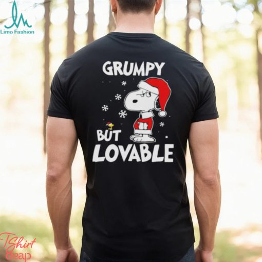 Snoopy Santa Grumpy But Lovable Christmas shirt