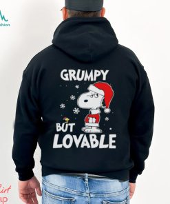 Snoopy Santa Grumpy But Lovable Christmas shirt