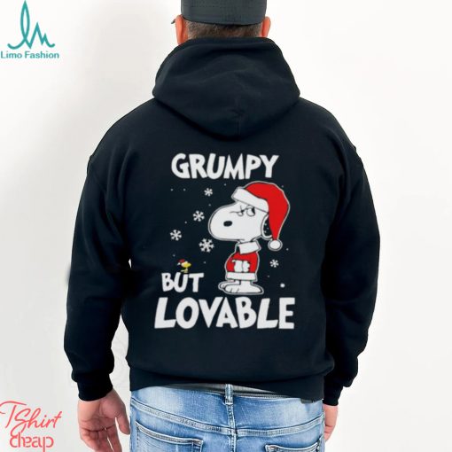Snoopy Santa Grumpy But Lovable Christmas shirt