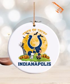 Snoopy Trick Or Treat Halloween Indianapolis Colts Ornament