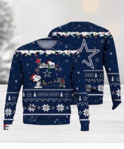 Snoopy Xmas 2023 Christmas Gift Dallas Cowboys Ugly Sweater For Men And Women