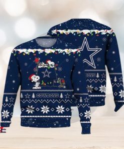 Snoopy Xmas 2023 Christmas Gift For Men And Women Dallas Cowboys Ugly Sweater