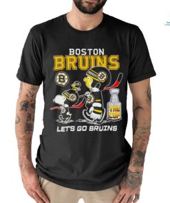 Snoopy and Charlie Brown Boston Bruins we want the cup let’s go Bruins shirt