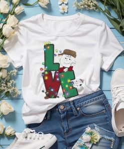 Snoopy and Charlie Brown love christmas shirt