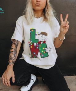 Snoopy and Charlie Brown love christmas shirt, hoodie, sweater, long sleeve and tank top Snoopy and Charlie Brown love christmas shirt