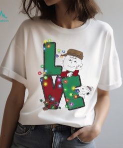 Snoopy and Charlie Brown love christmas shirt, hoodie, sweater, long sleeve and tank top Snoopy and Charlie Brown love christmas shirt