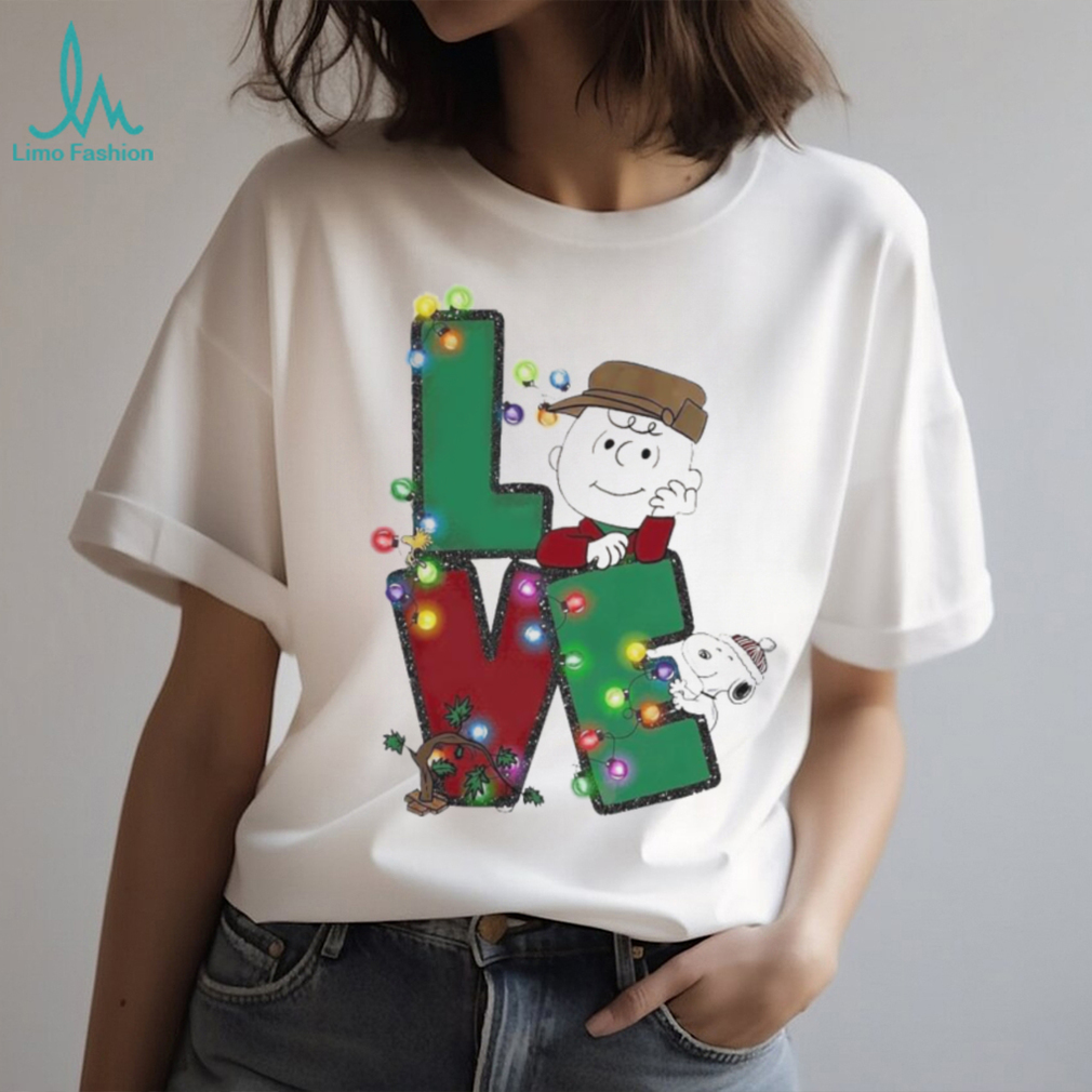 Snoopy and Charlie Brown love christmas shirt Snoopy and Charlie Brown love christmas shirt