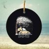 The Nightmare Before Christmas characters LSU Tigers on the car ornament