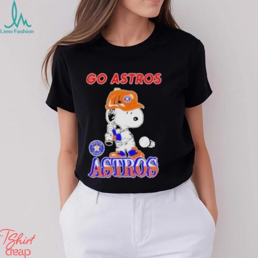 Snoopy go Astros Houston Astros Shirt