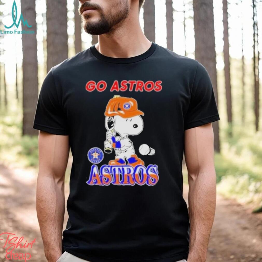 Snoopy go Astros Houston Astros Shirt - Limotees
