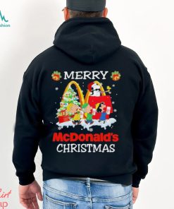 Snoopy santa and Woodstock merry McDonald’s christmas T Shirt